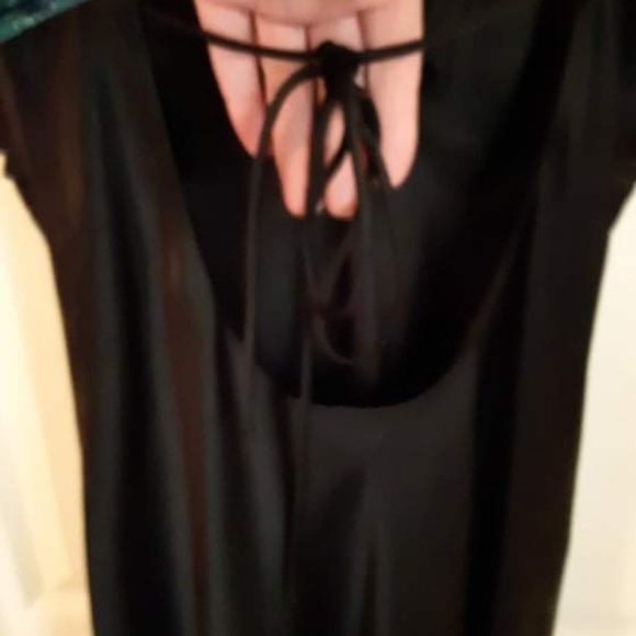 Women's beautiful, beaded top, long, formal party dress size 9/10 - Picture 10 of 12